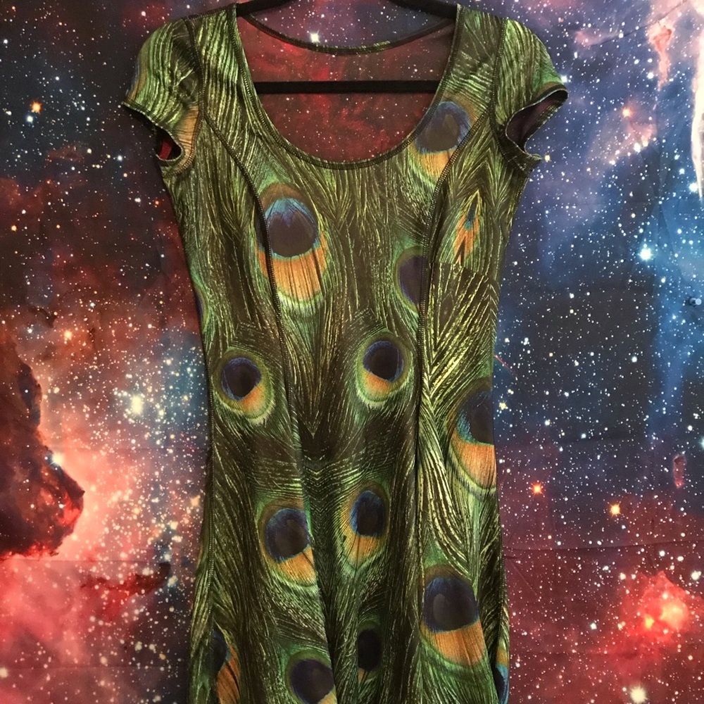 SAMPLE RARE black milk peacock vs purple galaxy